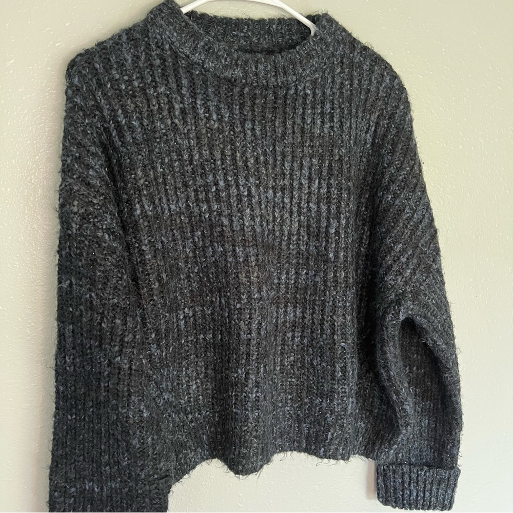 Oak + Fort mulberry colored sweater, size small, soft, casual, business, NWT